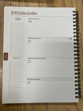 Load image into Gallery viewer, Mediocre - 2026 Weekly Planner - Spiral Spine