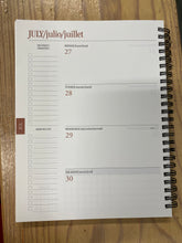 Load image into Gallery viewer, Happy Stripe - 2026 Weekly Planner - Spiral Spine