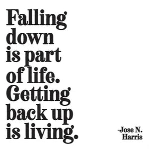 "Falling down is part of life..." Magnet