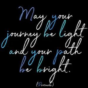 "May your journey be light..." Magnet