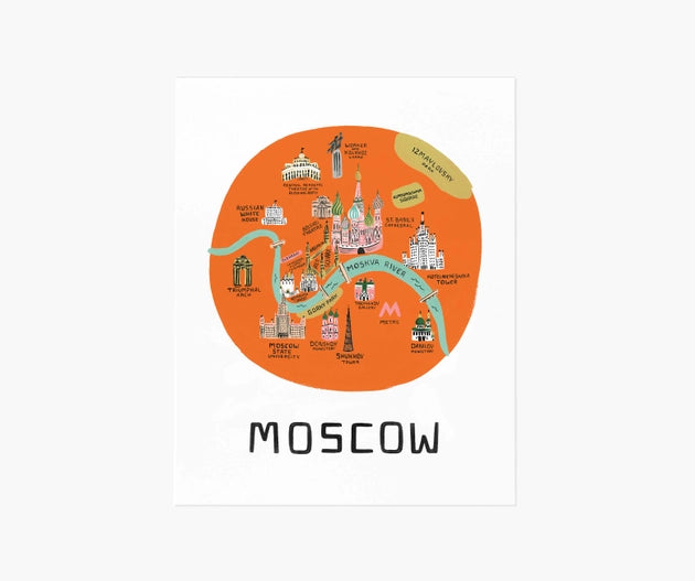 Rifle Paper Co. Moscow Art Print