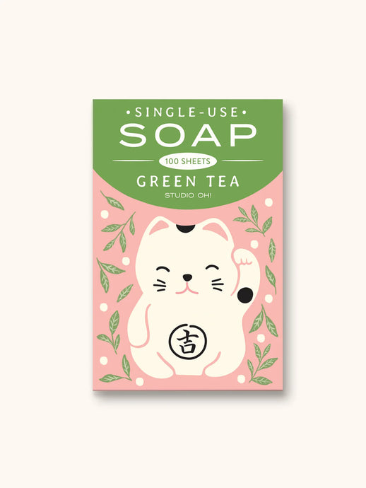 Studio Oh! Lucky Cat Single-Use Soap Sheets