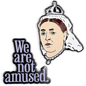 Queen Victoria Pin Set by The Unemployed Philosophers Guild