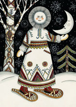 Load image into Gallery viewer, Artists To Watch Snegurochka &quot;Snow Maiden&quot; Holiday Boxed Cards Set of 12