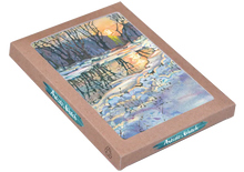 Load image into Gallery viewer, Artists To Watch Solstice Sunrise Holiday Boxed Cards Set of 12