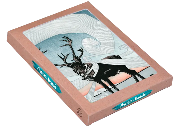 Artists To Watch Winter Winds Holiday Assorted Box Note Cards