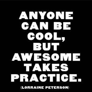 "Awesome Takes Practice" Magnet