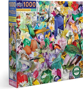 "Hummingbirds & Gems" 1000 Piece Puzzle