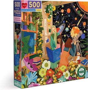 "Bookstore Astronomers" 500 Piece Puzzle