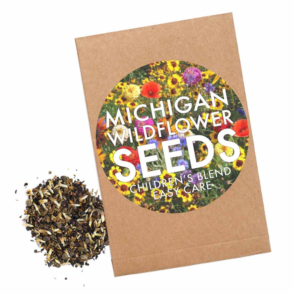 wildflower seed kits Michigan Native Wildflower Seed Packs – Sassy Extras