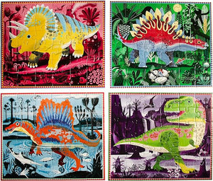 "Ready to Learn: Dinosaurs" Four 36 Piece Puzzles