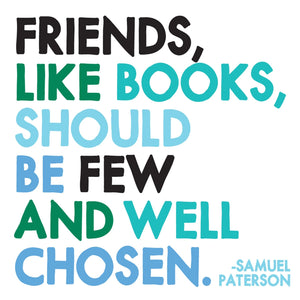 "Friends, Like Books..." Magnet