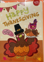 Load image into Gallery viewer, Specialty Thanksgiving Cards (Set of 3)