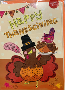 Specialty Thanksgiving Cards (Set of 3)