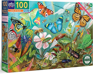 "Love of Bugs" 100 Piece Puzzle