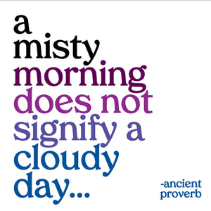"A Misty Morning..." Magnet