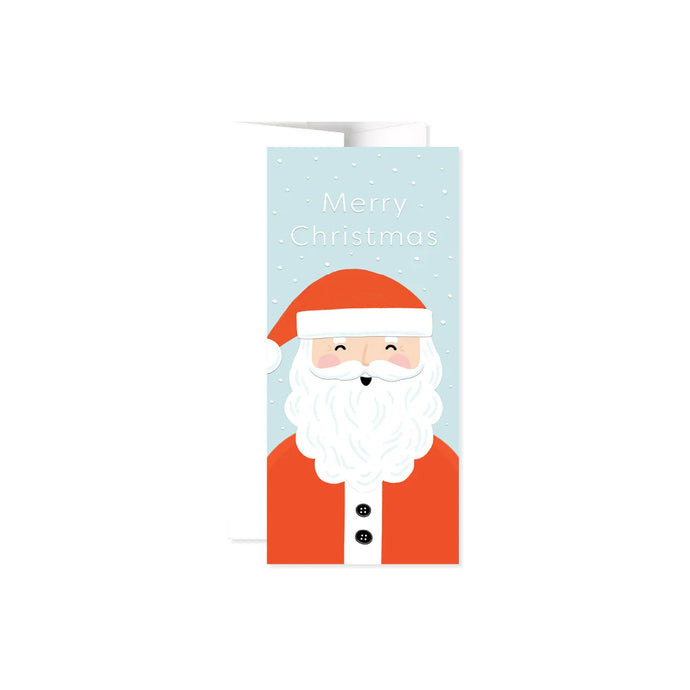 SET OF 3 Cartoon Santa Christmas Money Cards