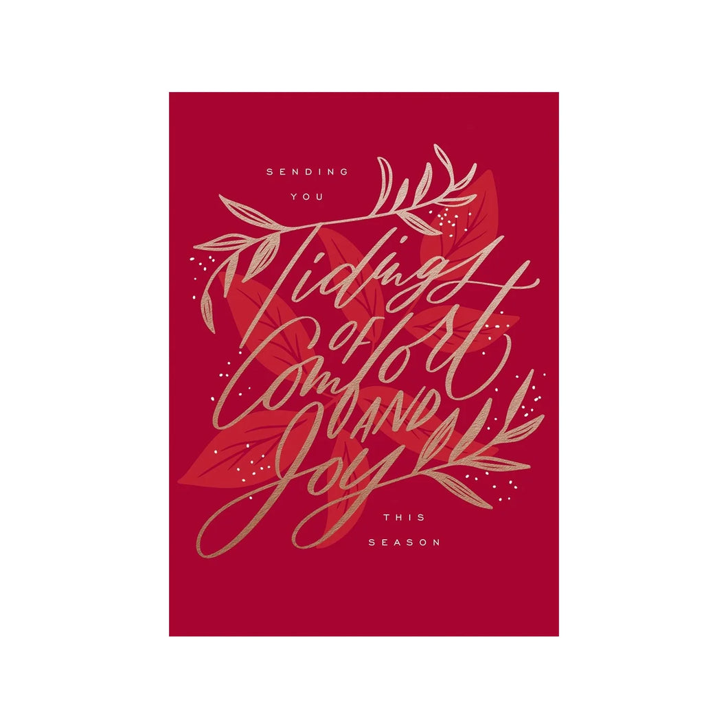 SET OF 3 Christmas Sayings Cards & Envelopes