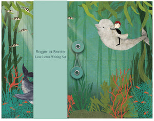 Roger la Borde Whale Song Letter Set