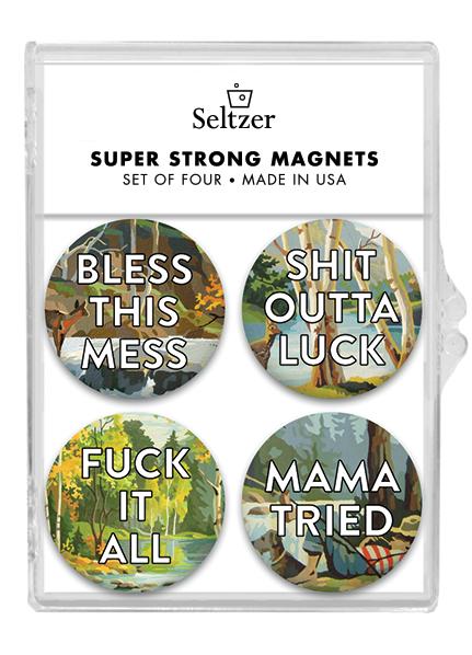 Bless This Mess Magnet Set