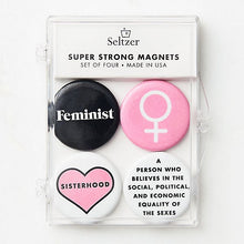 Load image into Gallery viewer, Feminist Magnet Set
