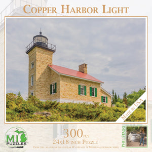Copper Harbor Light 300 Piece Puzzle