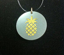 Load image into Gallery viewer, Moon and Lola Pineapple Charm - Multiple Colors available- Marble or Gray - Petals and Postings