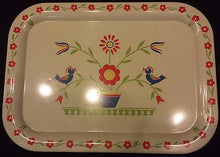Load image into Gallery viewer, Midcentury Tray - Art Reminicessent of Peter Hunt - Petals and Postings
