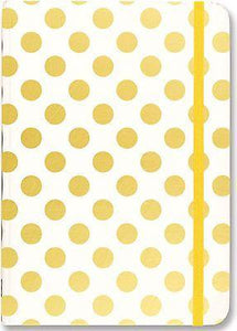 Peter Pauper Press - Journal - Gold Dots - Petals and Postings