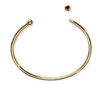 Load image into Gallery viewer, Moon and Lola Gold Plated Cuff Bracelet for Charms - Petals and Postings