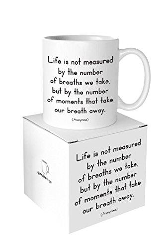 Quotable Life Measured Ceramic Mug