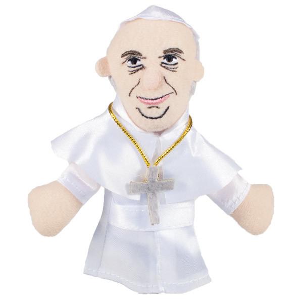 Pope Francis Finger Puppet and Fridge Magnet