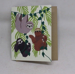 Paper Source Sloth Greeting Cards