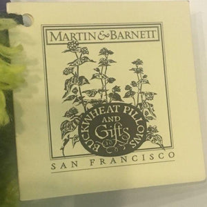 Totebags-Retro Martin & Barnett purse - green velvet flower design - Petals and Postings