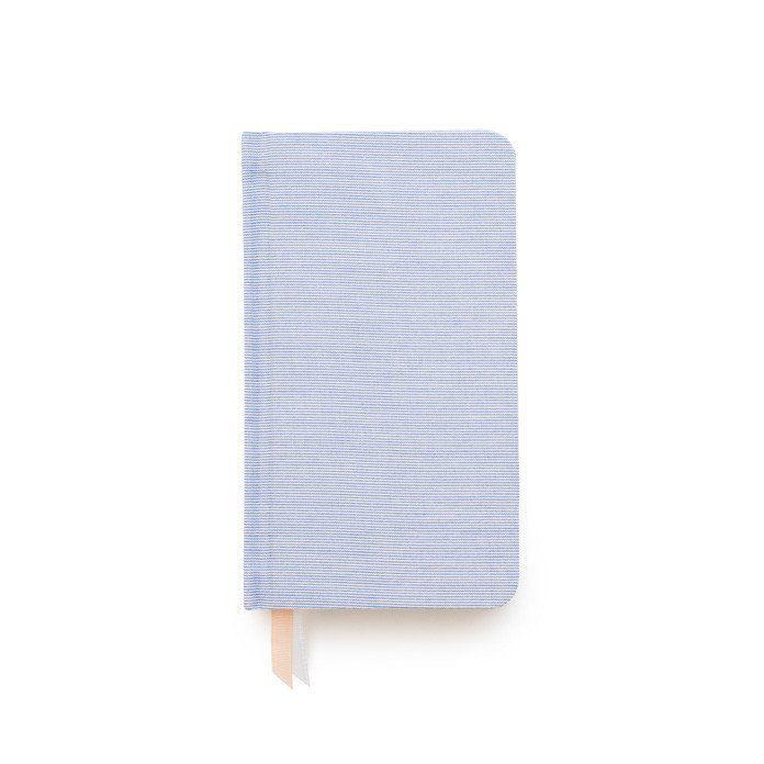 Sugar Paper - Petite Tailored Journal - Blue Pencil Stripe - Petals and Postings