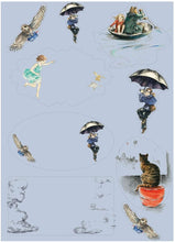 Load image into Gallery viewer, Roger la Borde Mondoodle Girl and Owl Letter Set