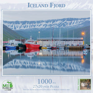 Iceland Fjord 1000 Piece Puzzle