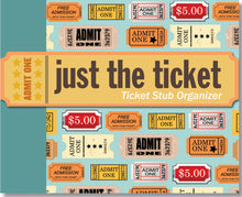 Load image into Gallery viewer, Peter Pauper Press Ticket Stub Organizer