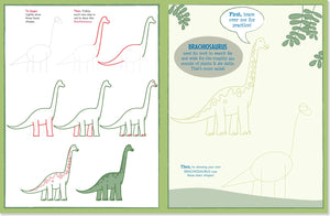 Peter Pauper Press Learn to Draw... Dinosaurs