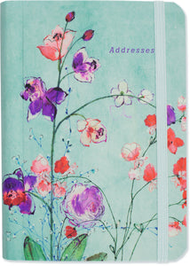 Peter Pauper Press Fuchsia Blooms Address Book