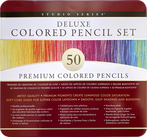 Peter Pauper Press Studio Series Colored Pencil Premium Set