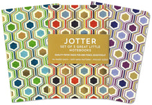 Load image into Gallery viewer, Peter Pauper Press Honeycomb Mini Jotter Notebook Set