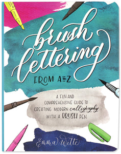 Brush Lettering Activity Journal