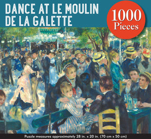 Peter Pauper Press Dance at Le Moulin de la Galette 1000 Piece Jigsaw Puzzle