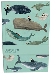 Roger la Borde Whale Song A5 Softback Journal