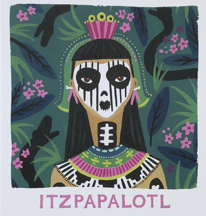 Ladies of Legend - Itzapalotl Print