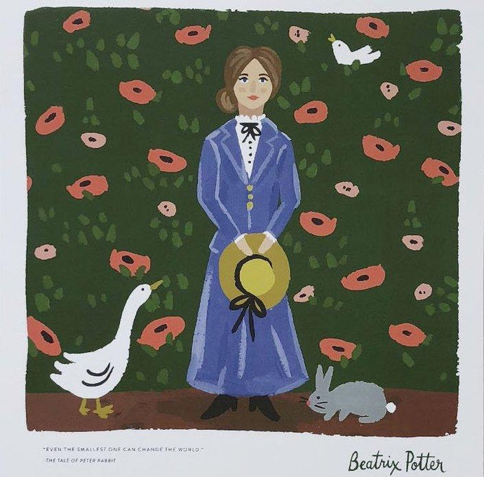 Ladies of Literature - Beatrix Potter Print
