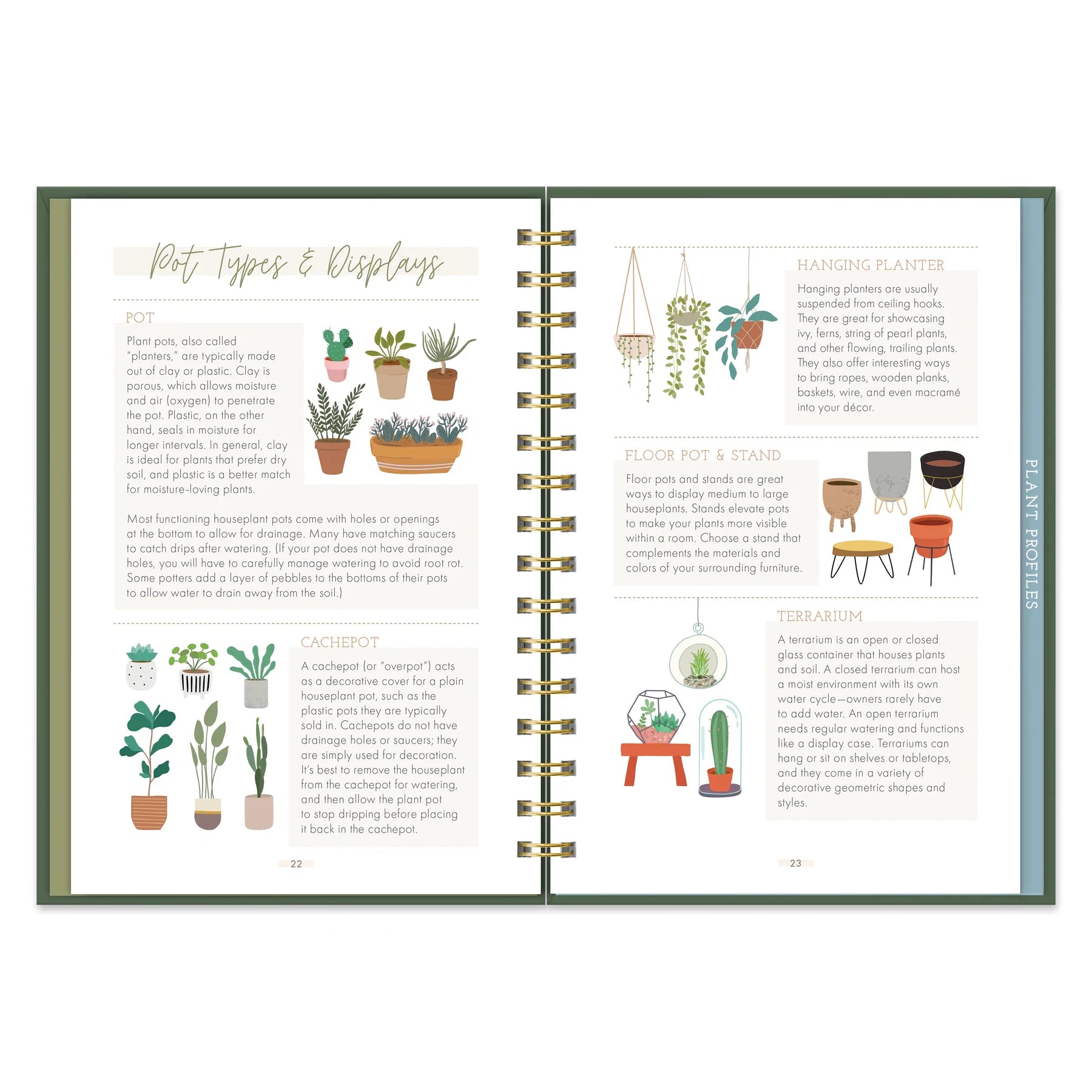 house plant care journal Studio Oh! - "Green Vibes Only"