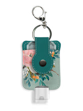 Load image into Gallery viewer, Orange Circle Studio Bella Flora Hand-Sanitizer Holder With Travel Bottle  by Studio Oh!