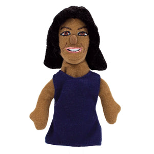 Michelle Obama Finger Puppet and Fridge Magnet